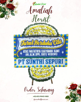 Papan Bunga Duka di Wua Wua