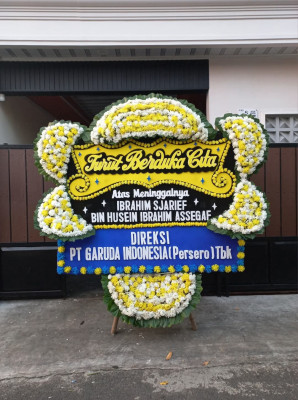 Papan Bunga Duka di Wua Wua