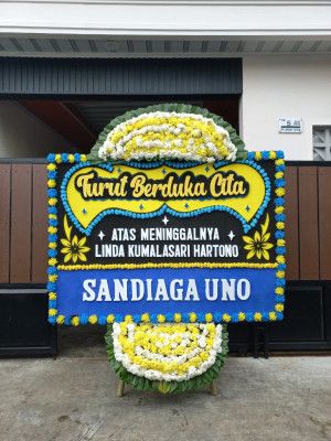 Papan Bunga Duka di Wua Wua
